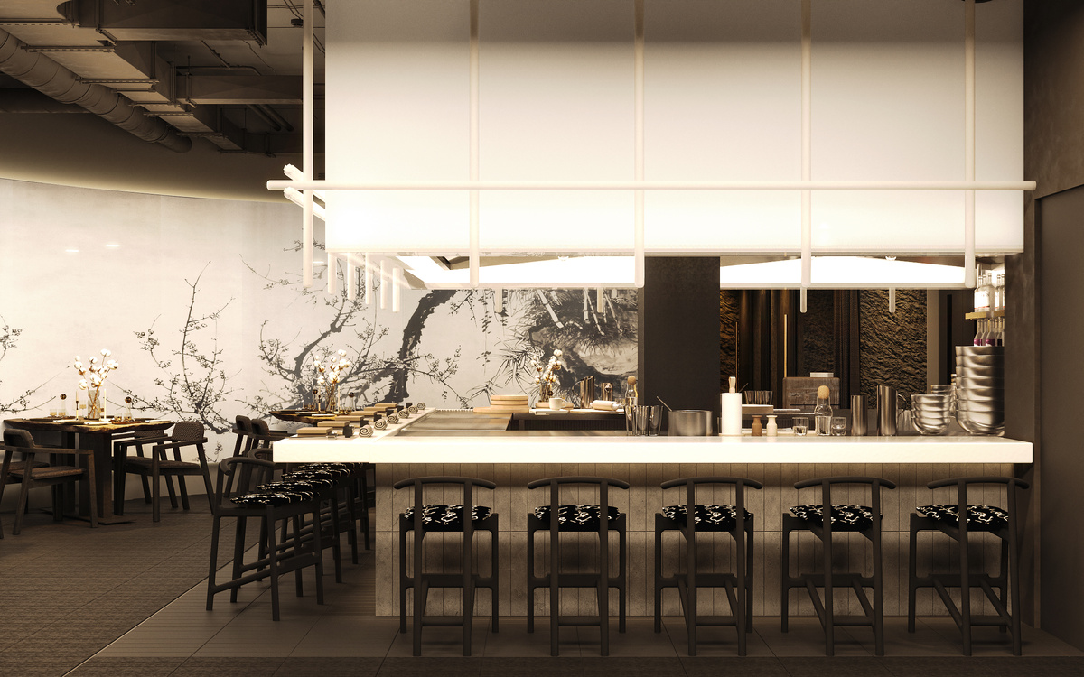 Визуализация интерьера ночного бара в Тамбове 