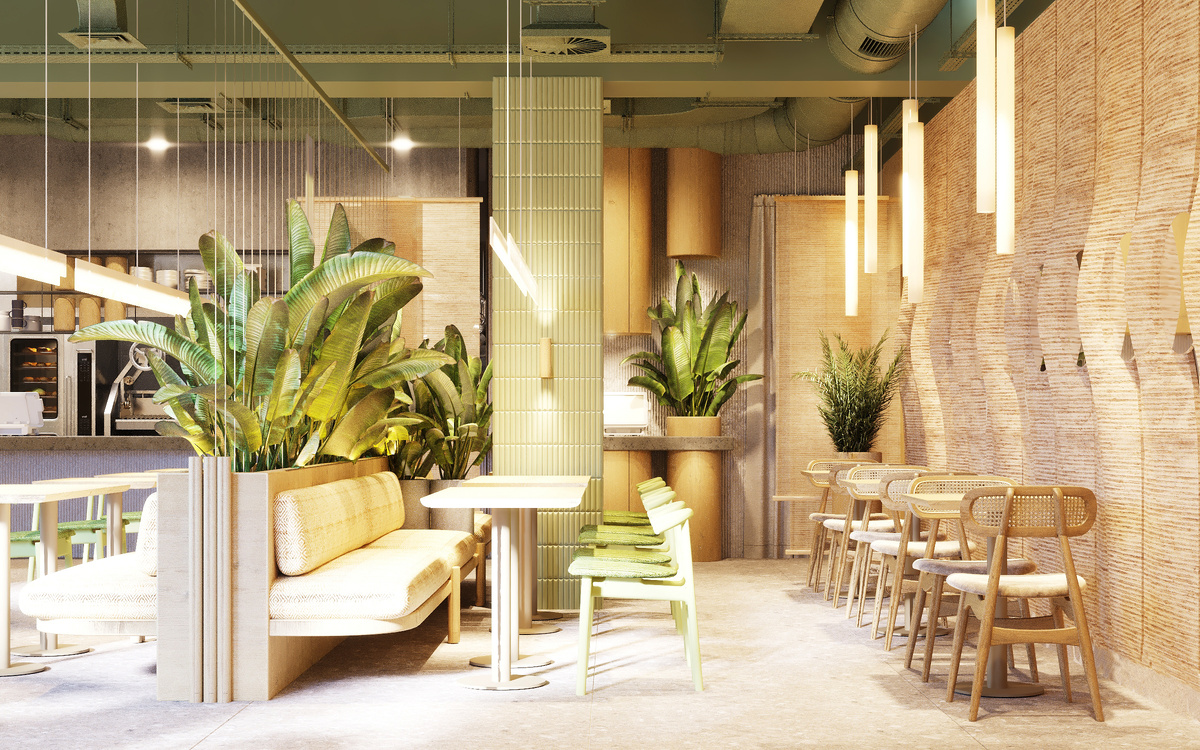 Визуализация интерьера ночного бара в Тамбове