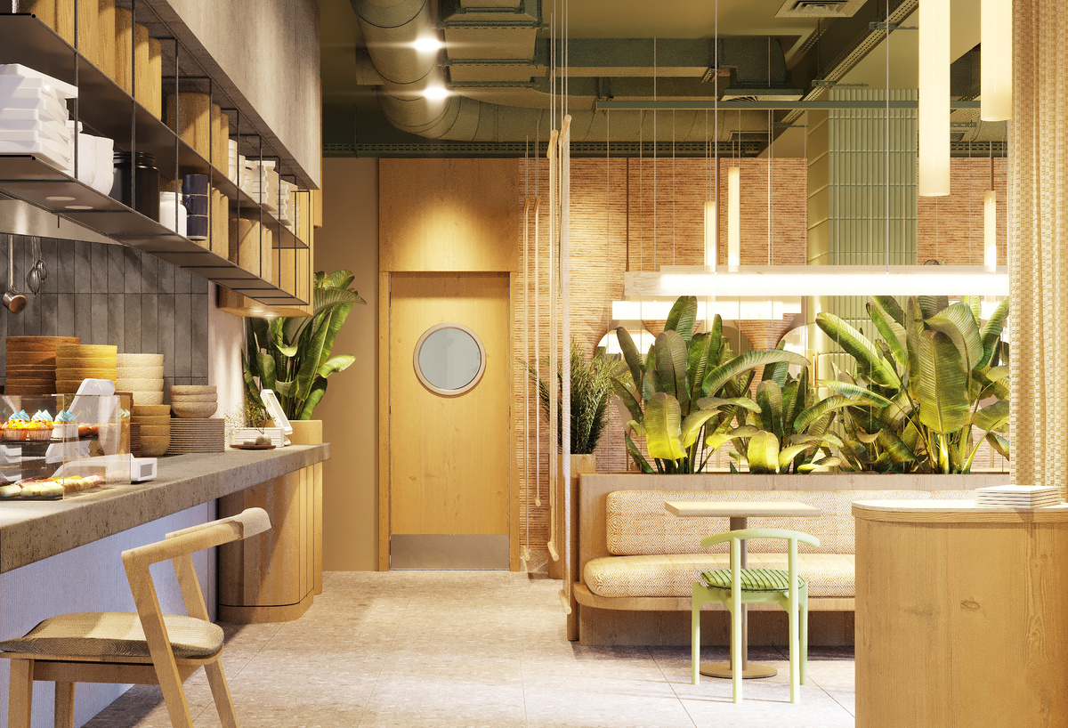 Визуализация интерьера ночного бара в Тамбове