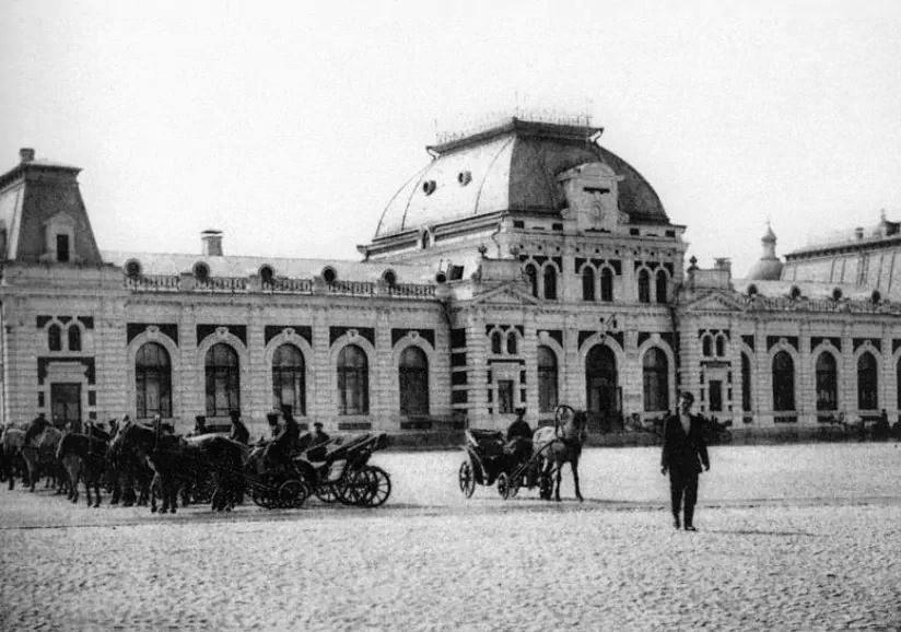 Павелецкий вокзал, 1900–1909 гг. Фото: pastvu.com