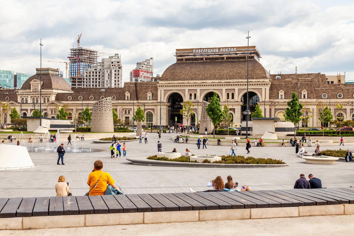 Павелецкий вокзал. Фото: Shutterstock