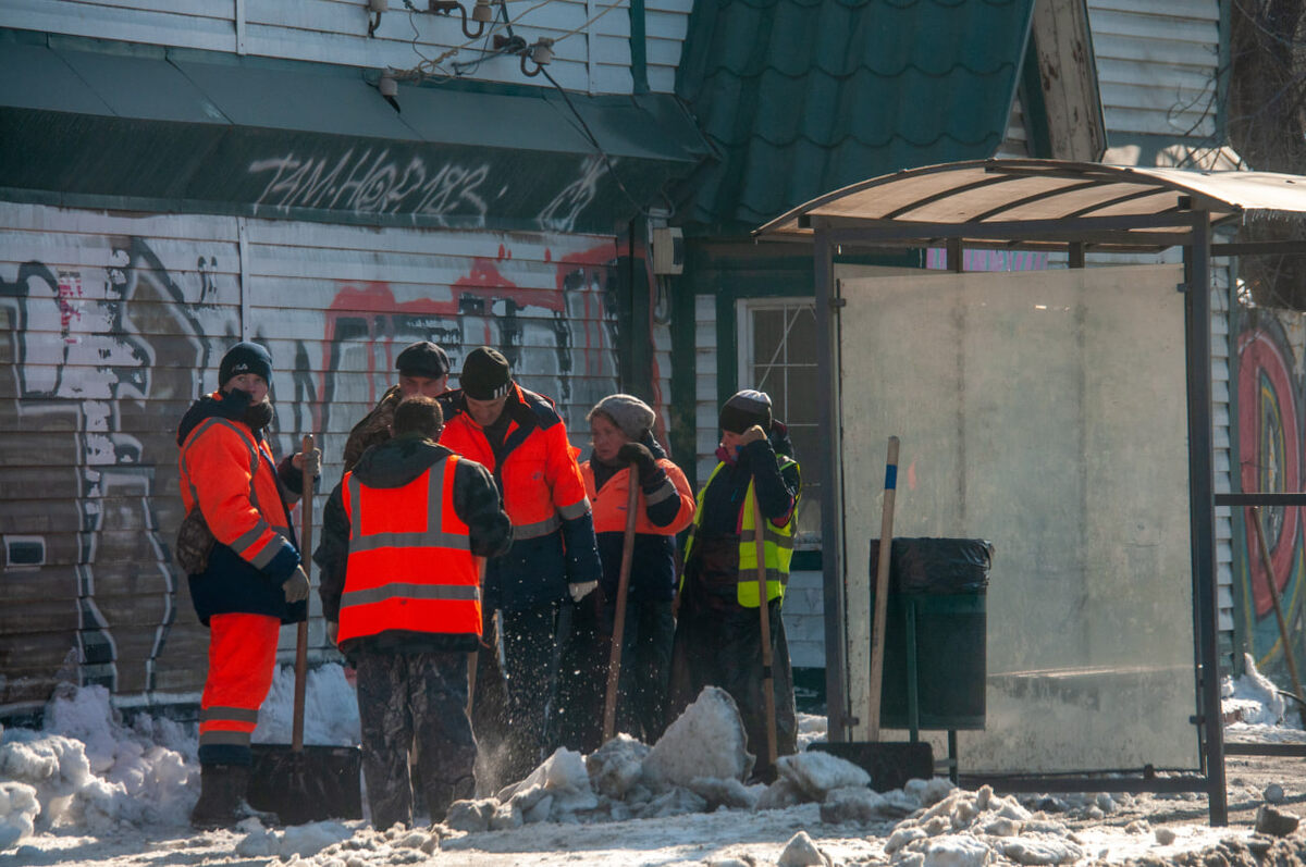 Конфликт УЖКХ и влиятельного подрядчика дошел до потасовки.  Фото: ФедералПресс / Светлана Возмилова