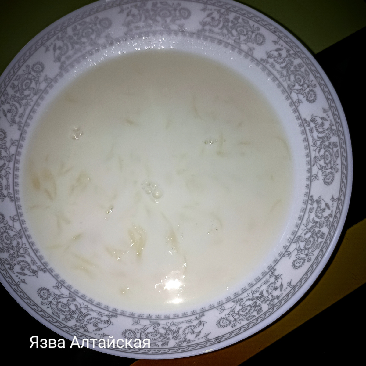 Домашняя молочная лапша