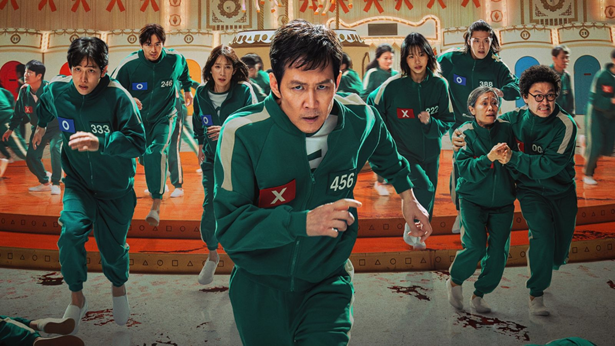 Промокадр сериала «Игра в кальмара»