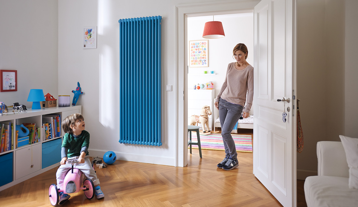 Высокий Zehnder Charleston в детской