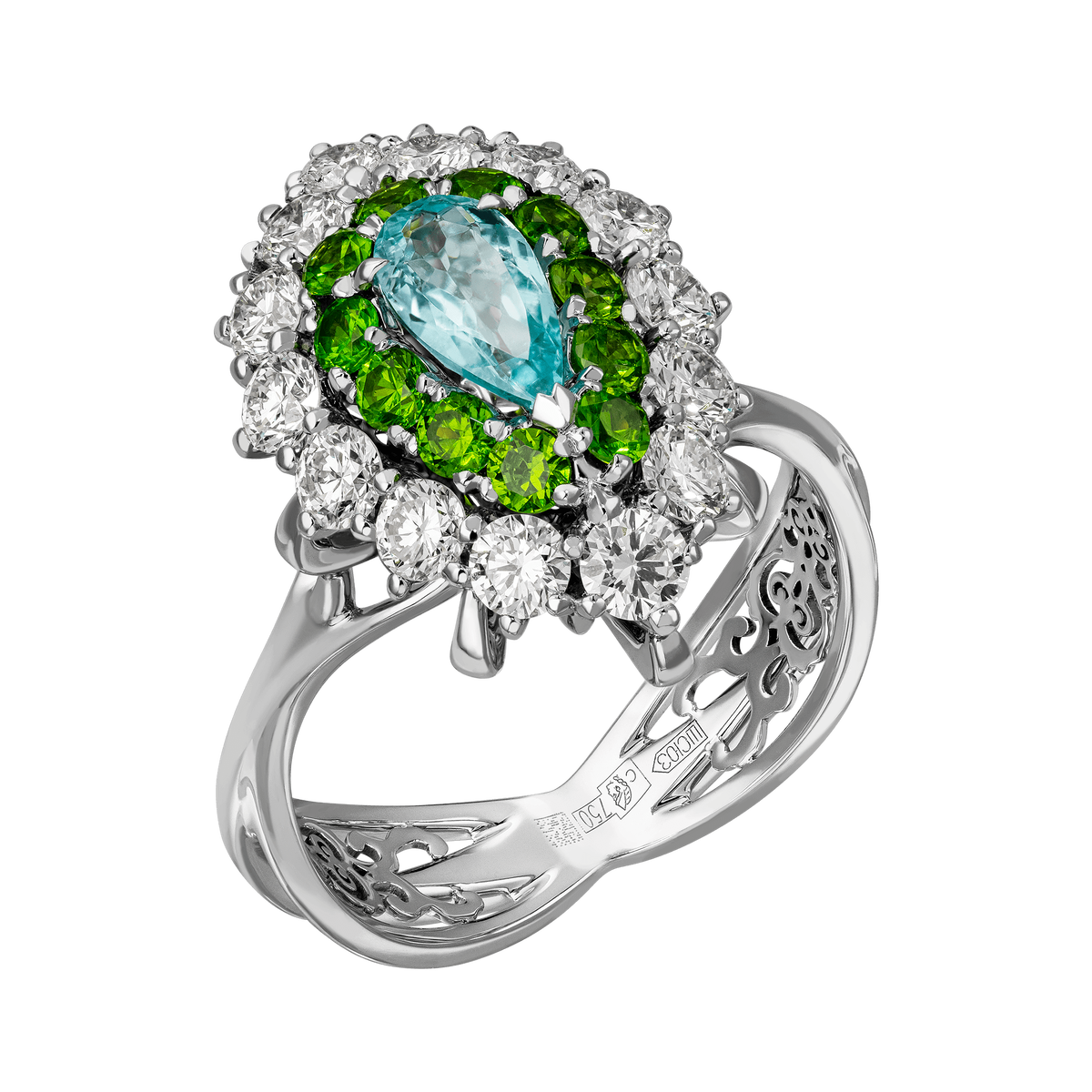 На фото: гарнитур «Импресьон» от ювелирного дома Maxim Demidov.