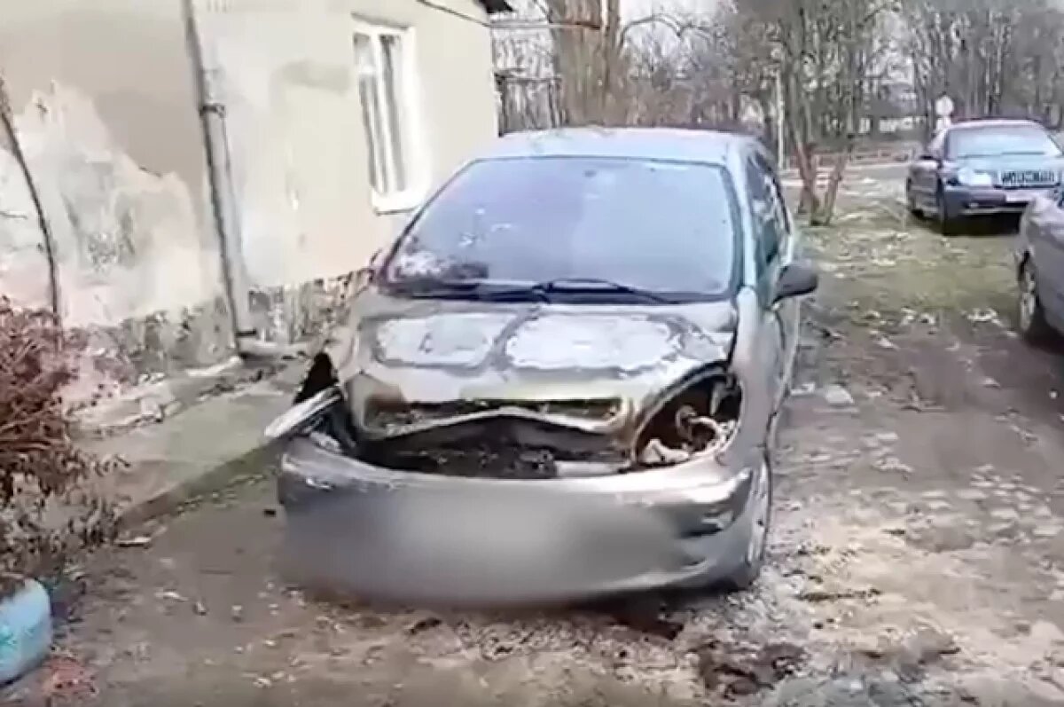    Житель Черняховска поджег машину соседки из-за личной неприязни