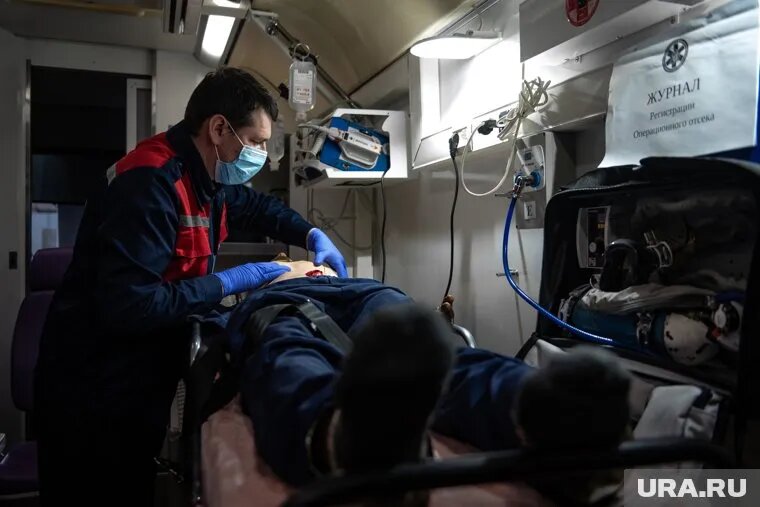Медики развернули мобильные штабы для помощи волонтерам на Кубани (архивное фото). Фото: Анна Майорова © URA.RU