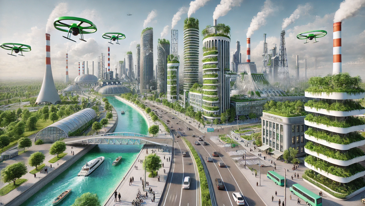 Челябинск 2074 глазами ИИ