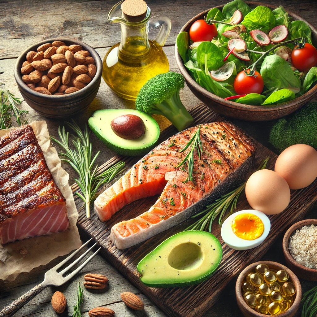 привычный рацион на кето диете.