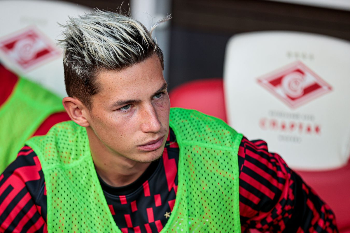 Полузащитник московского "Спартака" Антон Зиньковский. Фото из интернета.