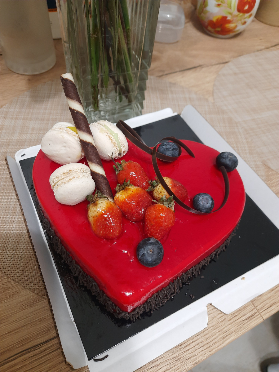 Наш тортик с выписки :)