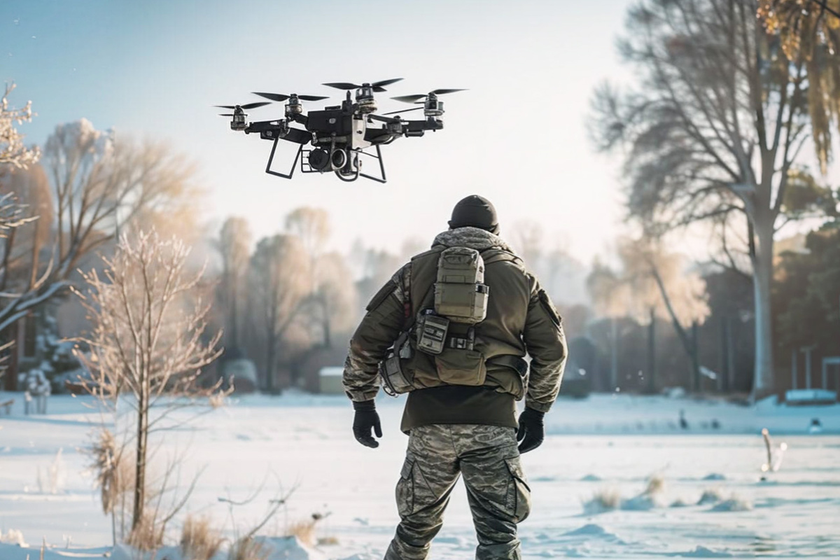 ВСУ продолжают регулярно запускать дроны для атак на объекты в России.  Фото: Изображение сгенерировано нейросетью Kandinsky 3.1