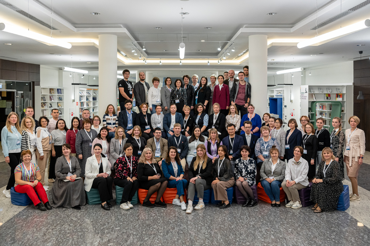 Автор с коллегами в "Сириусе", осень 2023 года