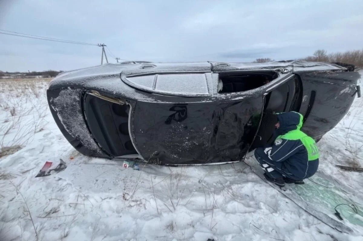    Подросток погиб при опрокидывании авто в кювет в Верхнеуральском районе