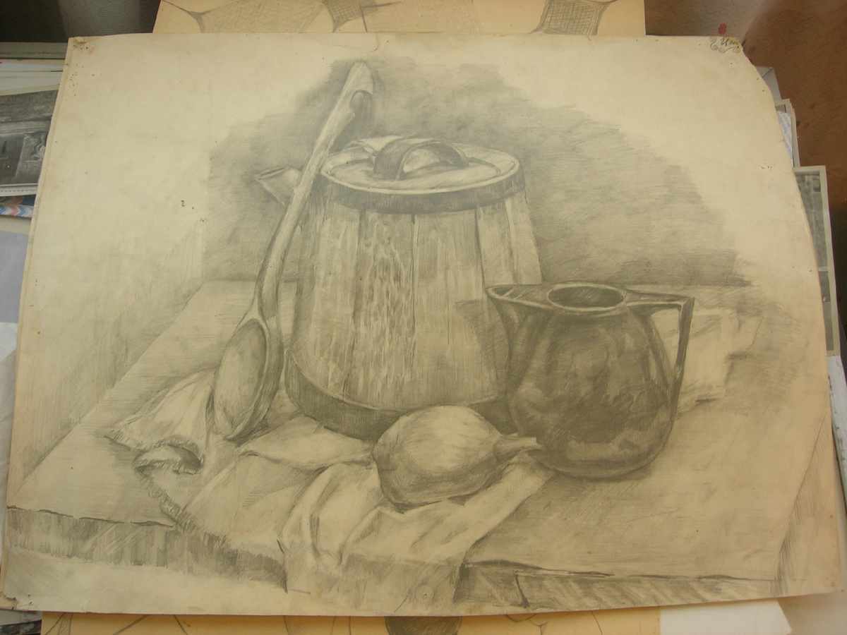 работа Виктора Цоя. фото из архива автора