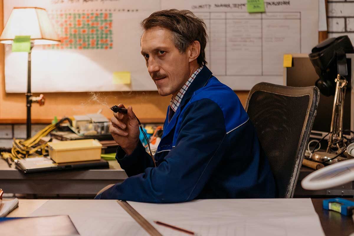 Онлайн-кинотеатр Start📷Игорь Хрипунов, кадр со съемок комедийного сериала «Олдскул»