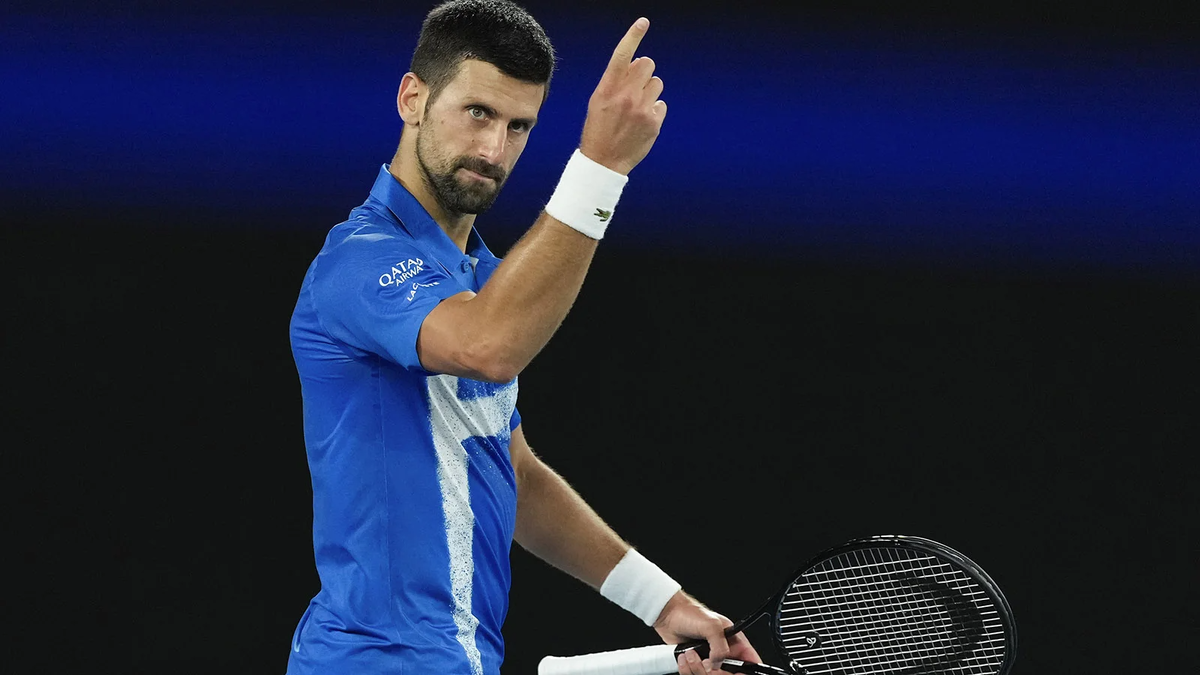 Новак Джокович на Australian Open (Фото AP / TASS)