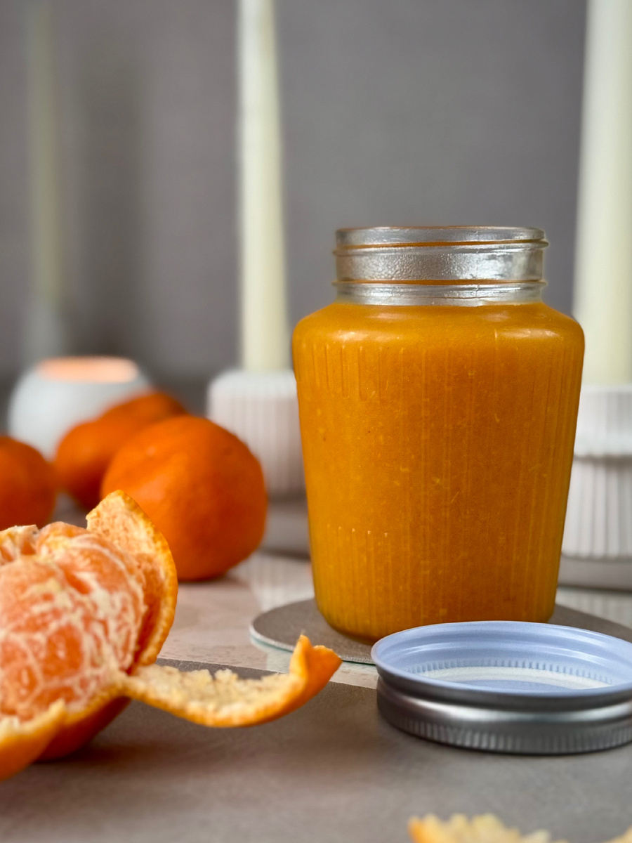 Баночка мандаринового джема - лучшее средство от плохого настроения 