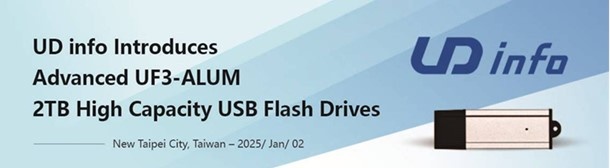 Флеш-накопители USB 3.2 высокой производительности и ёмкости до 2 ТБ от UD Info 