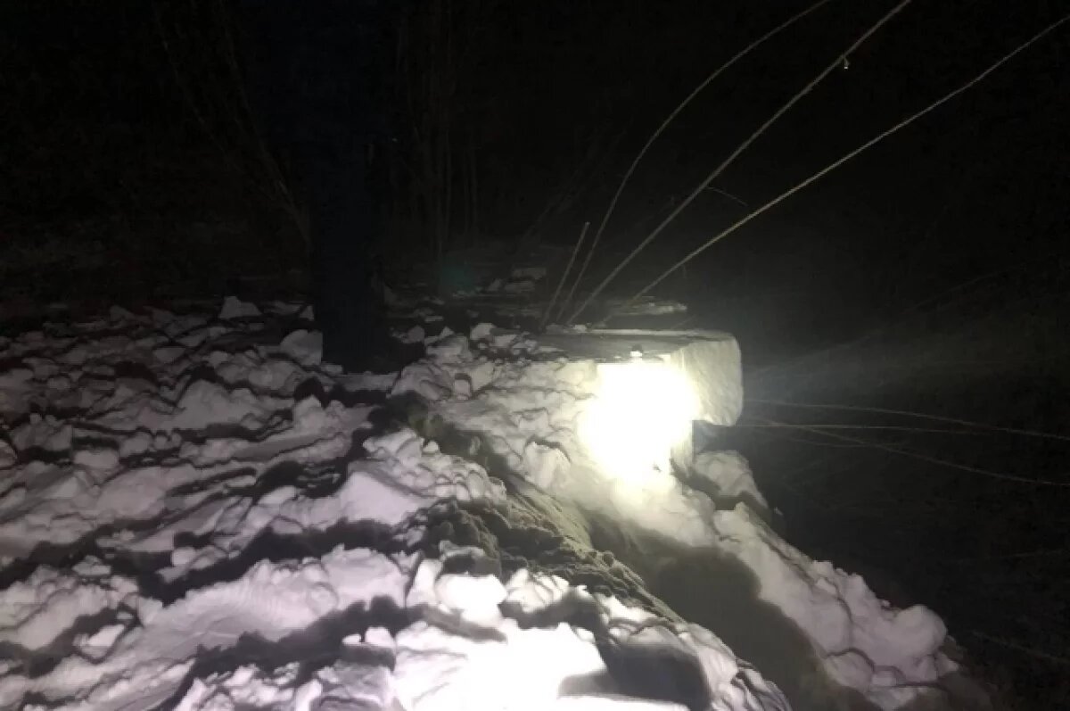    В Красноярском крае 9-летний мальчик упал в сугроб и умер под снегом