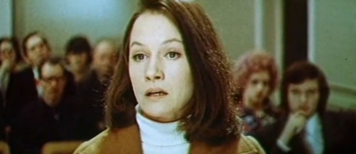 Кадр из кинофильма "Слово для защиты", 1976 г., режиссер Вадим Абдрашитов, сценарист Александр Миндадзе, композитор Владимир Мартынов (скриншот)