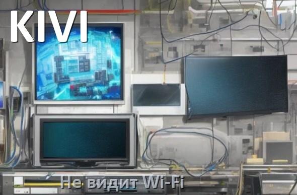 
Почему телевизор KIVI не видит Wi-Fi и не подключается, что делать