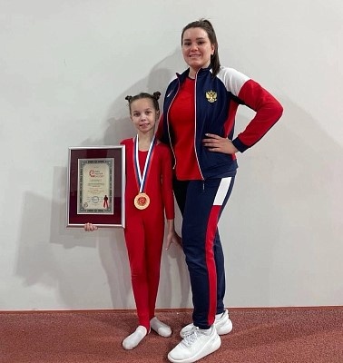    Воздушная гимнастка из Тульской области установила рекорд России