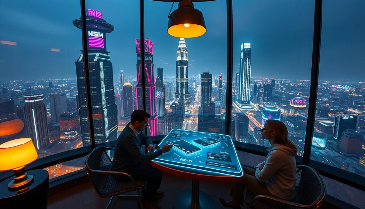 кафе на 54 этаже