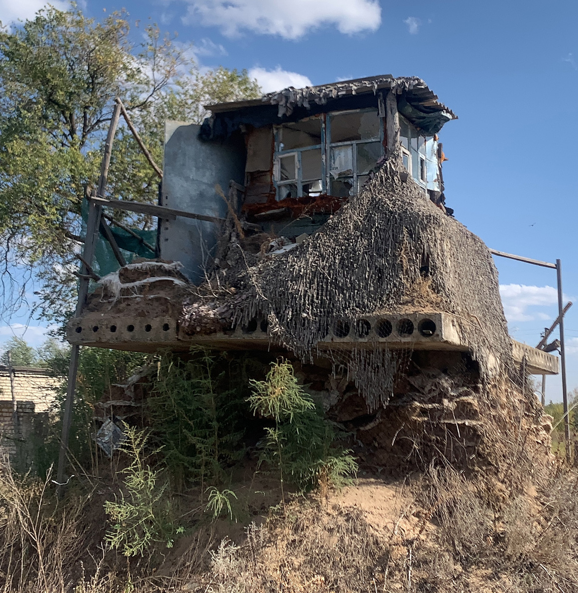 Смотровая вышка нацбата. Фото автора.