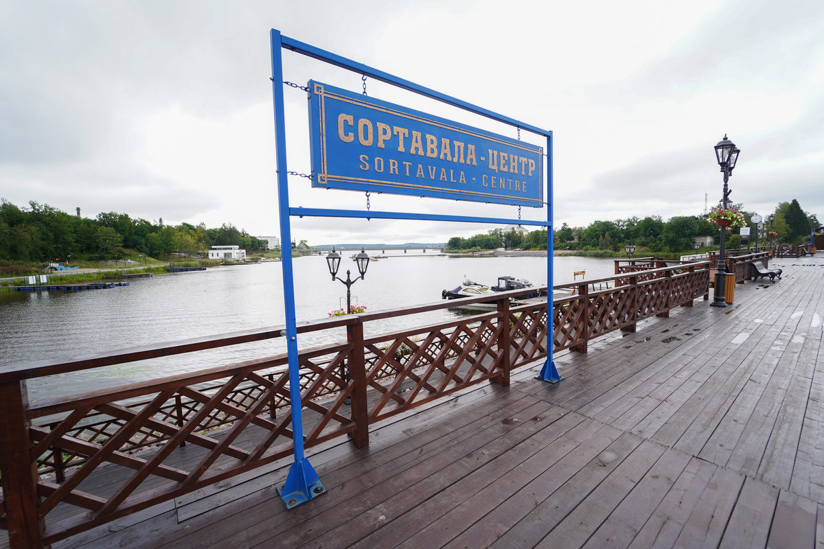 Железнодорожная станция в Сортавала