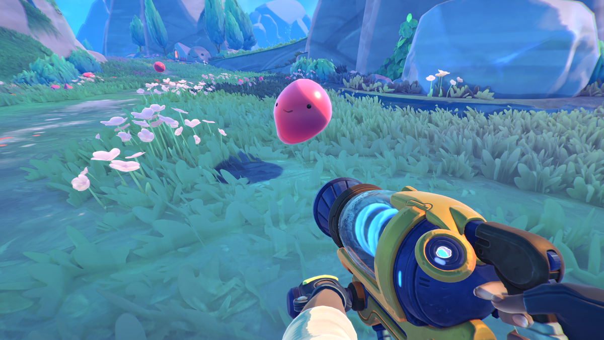 розовый слайм