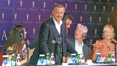 Моника Белуччи, Тельман Исмаилов, Ричард Гир и Шарон Стоун