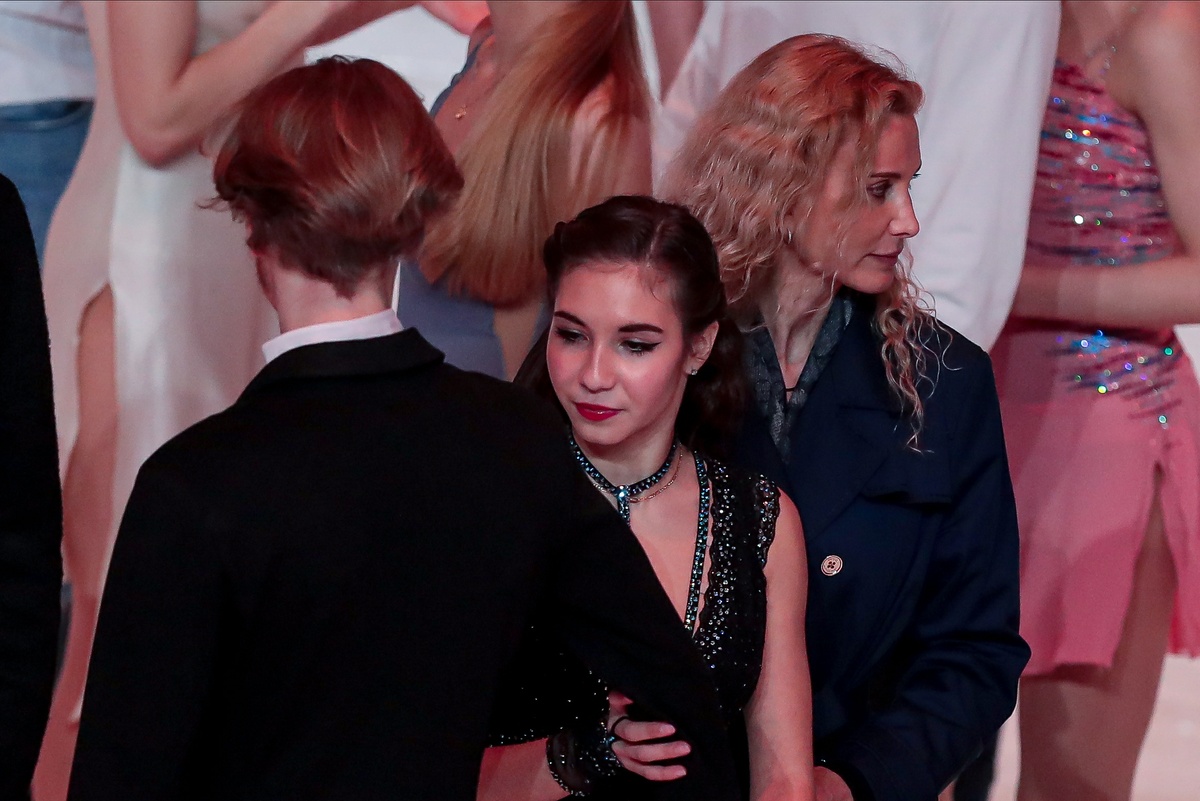 Диана Дэвис - дочь Этери Тутберидзе. Фото: GLOBAL LOOK PRESS