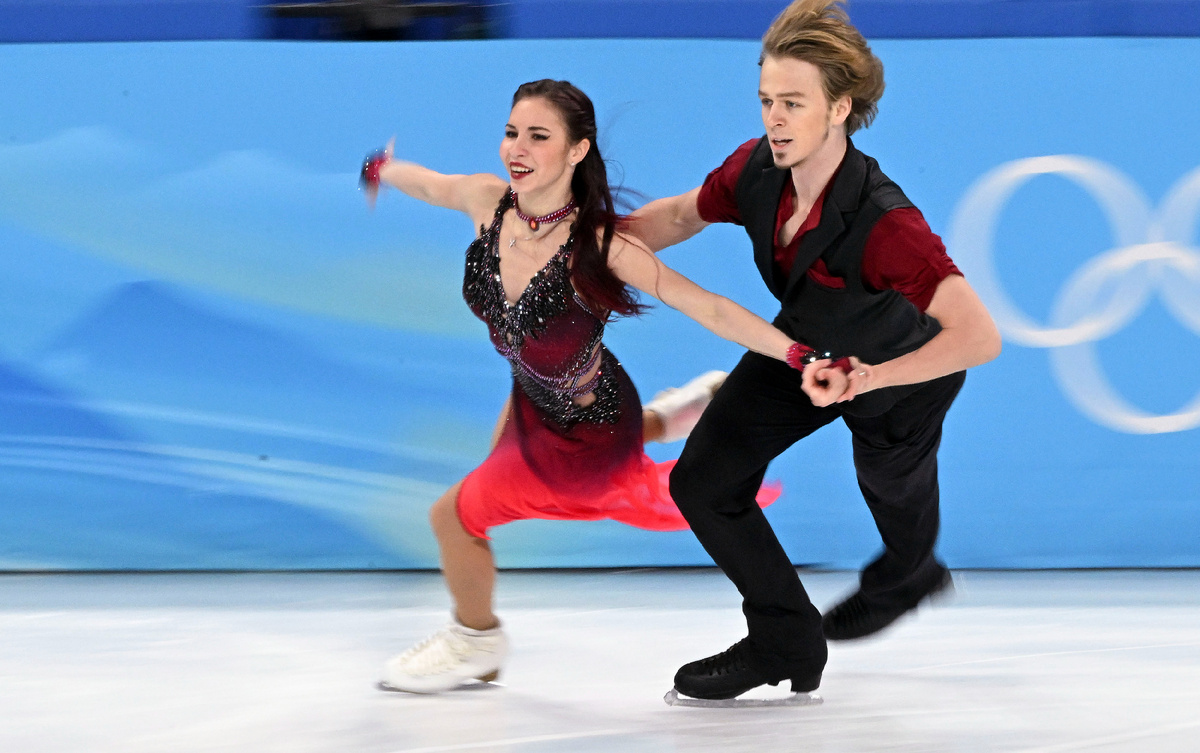 Диана Дэвис и Глеб Смолкин. Фото: GLOBAL LOOK PRESS