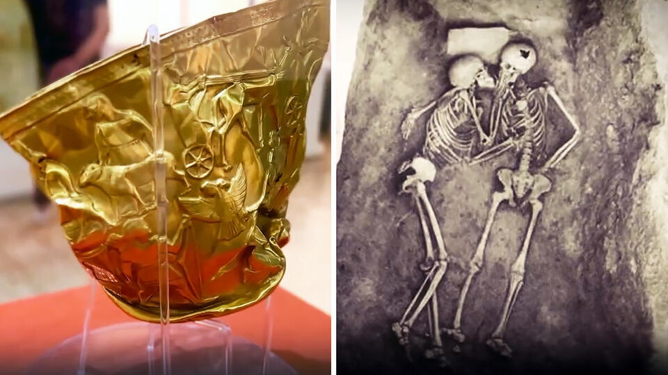     Детектив из прошлого: тайна тел у чаши Хасанлу и "целующихся скелетов" Использованы материалы скриншоты видео