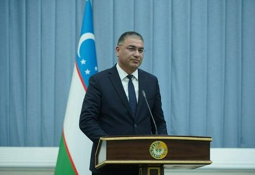 
Акмалжон Махмудалиев. Фото пресс-службы хокимията Сырдарьинской области