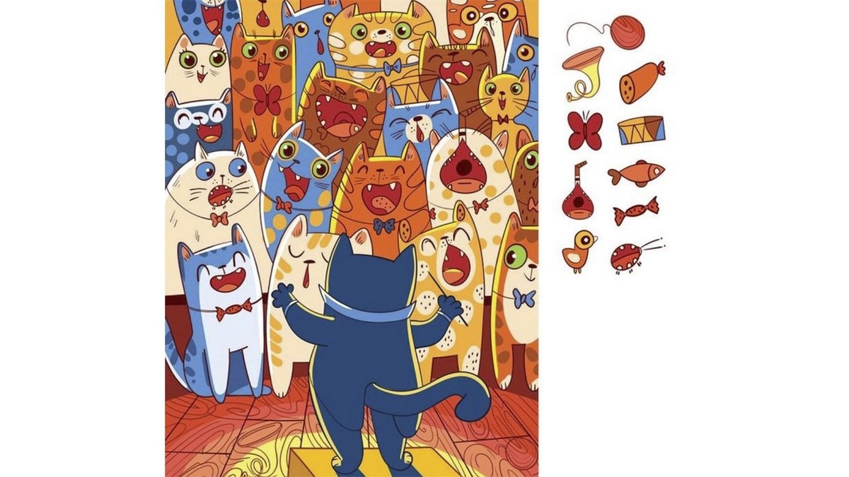 Найди предметы на картинке