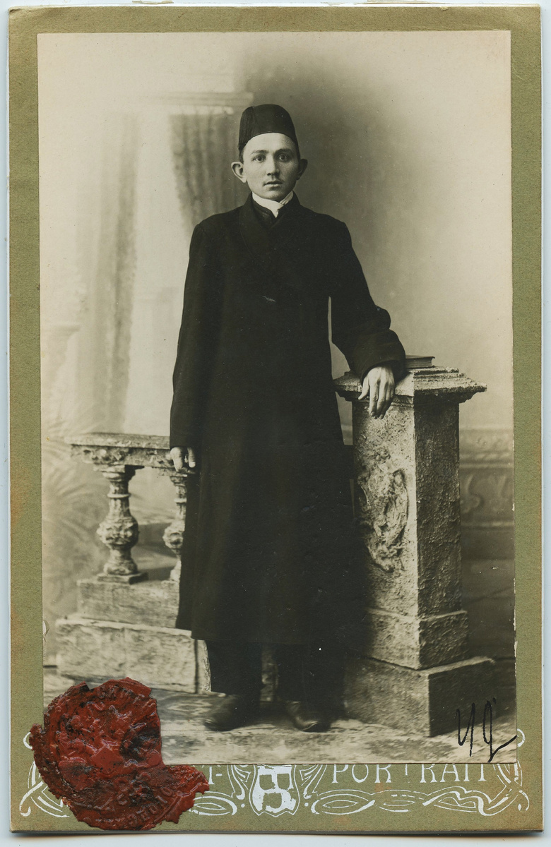 Имам-хатыб 8 соборной мечети д. Малая Цильна Замалетдин Алимов. Фото 1909 г. Из фонда Госархива Ульяновской области.