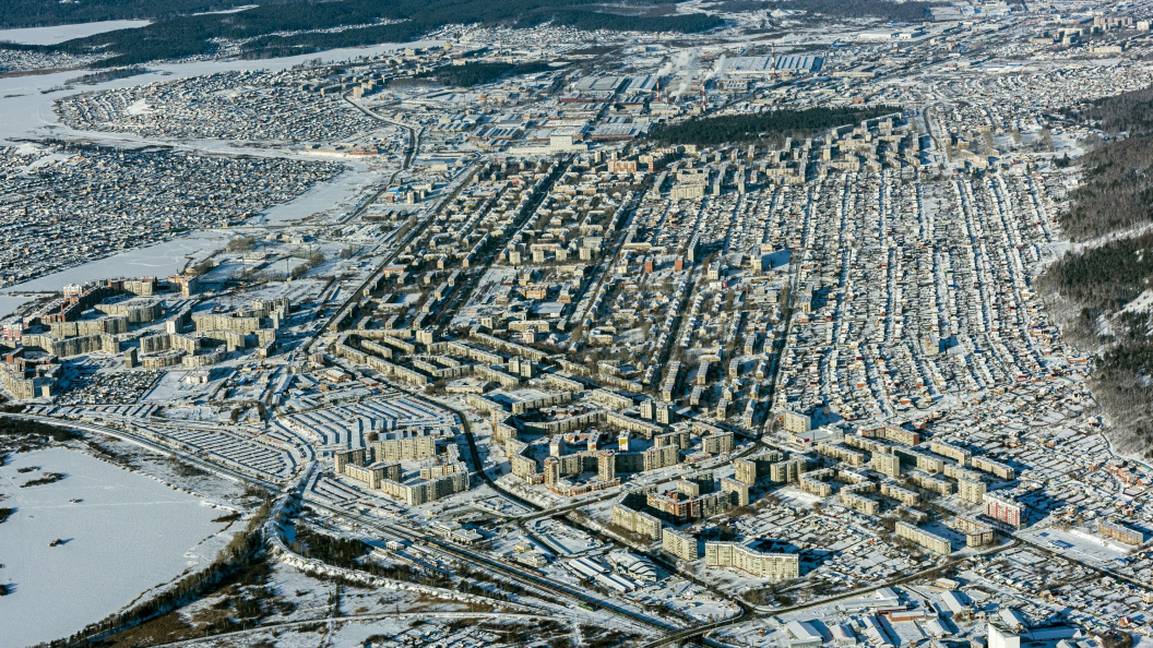    Миасс с высоты птичьего полёта. Фото: Serguei Fomine/Globallookpress.