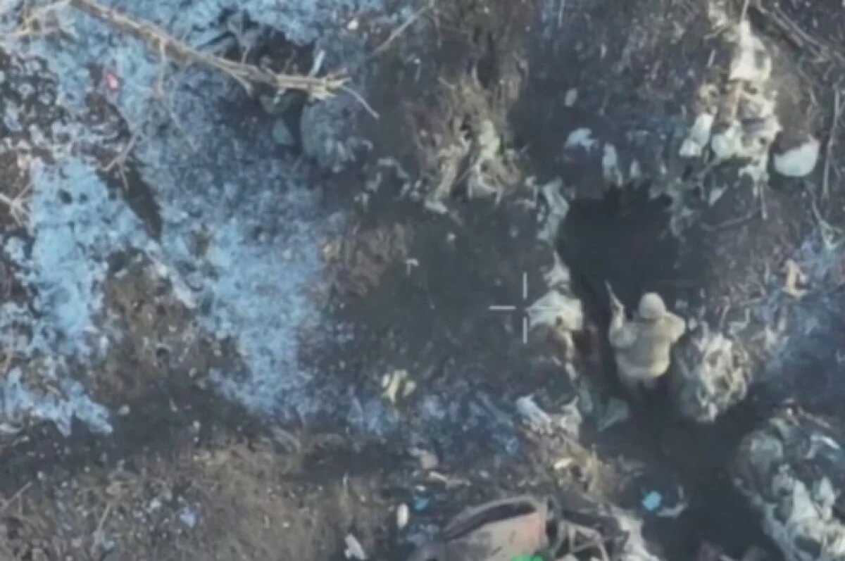    Дрон ВСУ не взорвался после атаки на «ахматовцев», штурмующих позиции врага