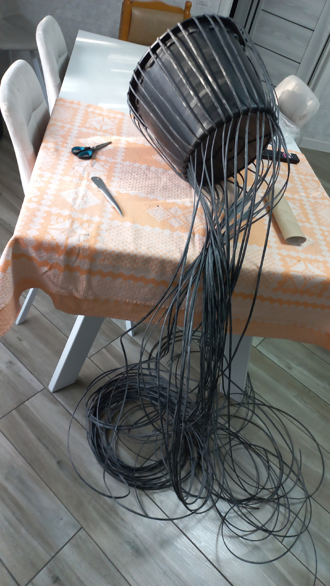 Начало плетения