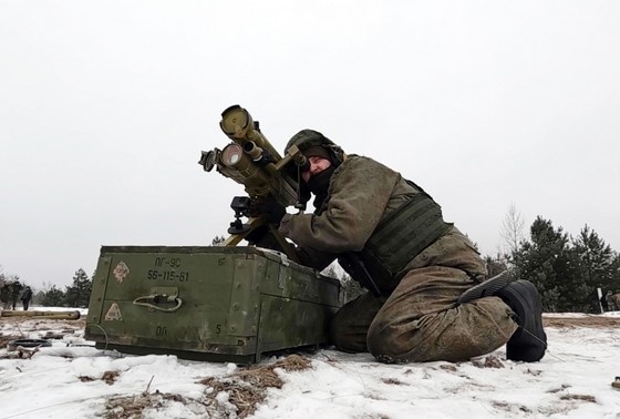    Военнослужащий ВС РФ в зоне СВО