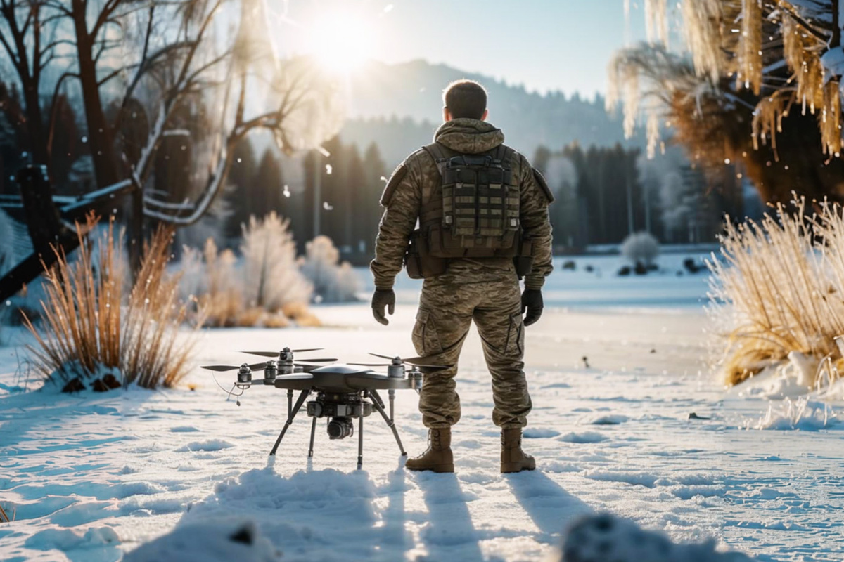 Беспилотник «Князь Вандал Новгородский» опробовали во время вторжения ВСУ в Курскую область.  Фото: изображение сгенерировано нейросетью Kandinsky