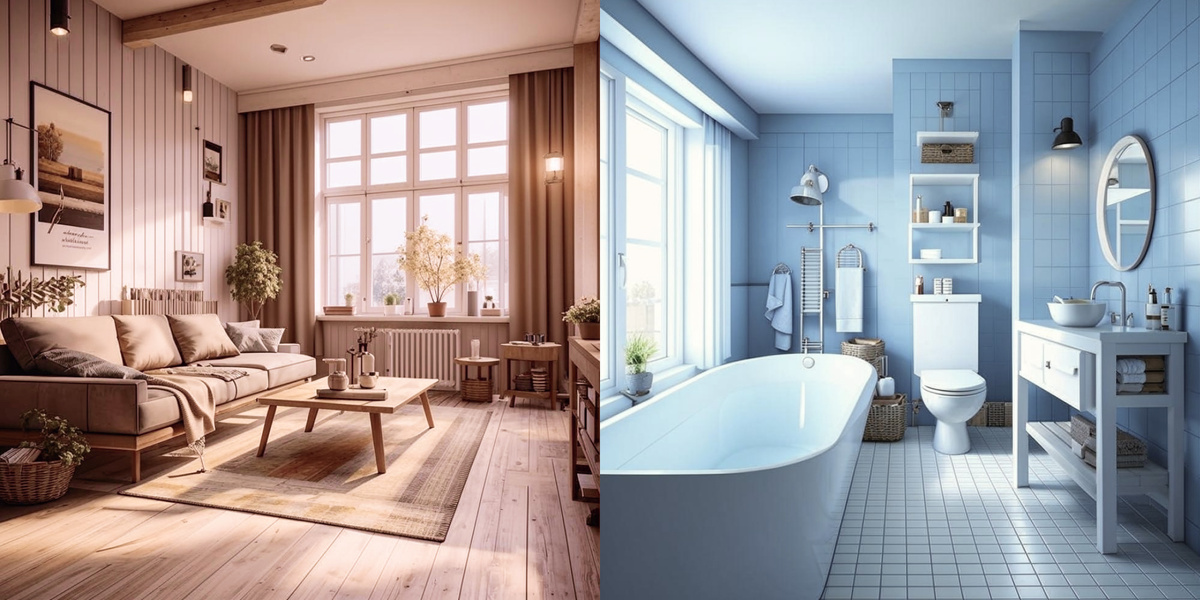 Трендовые интерьерные оттенки 2025 года