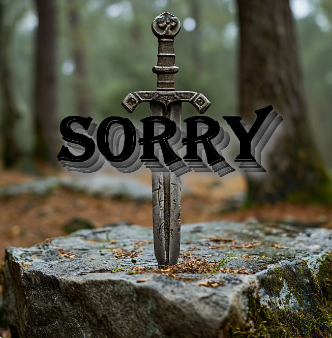Sorry seems to be the hardest word