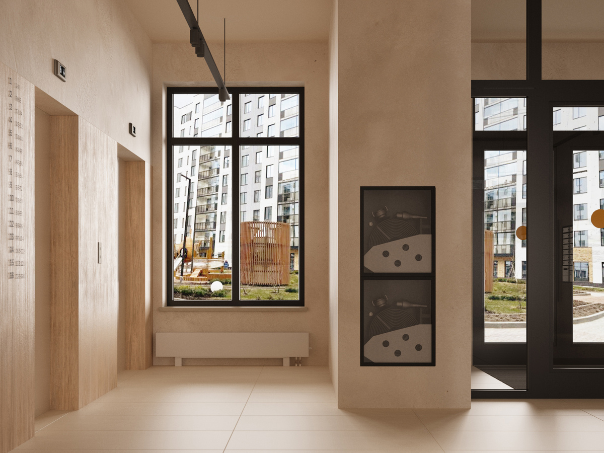 Интерьер МОП