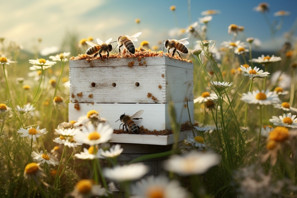 Китай. Итальянские пчелы вытесняют китайских