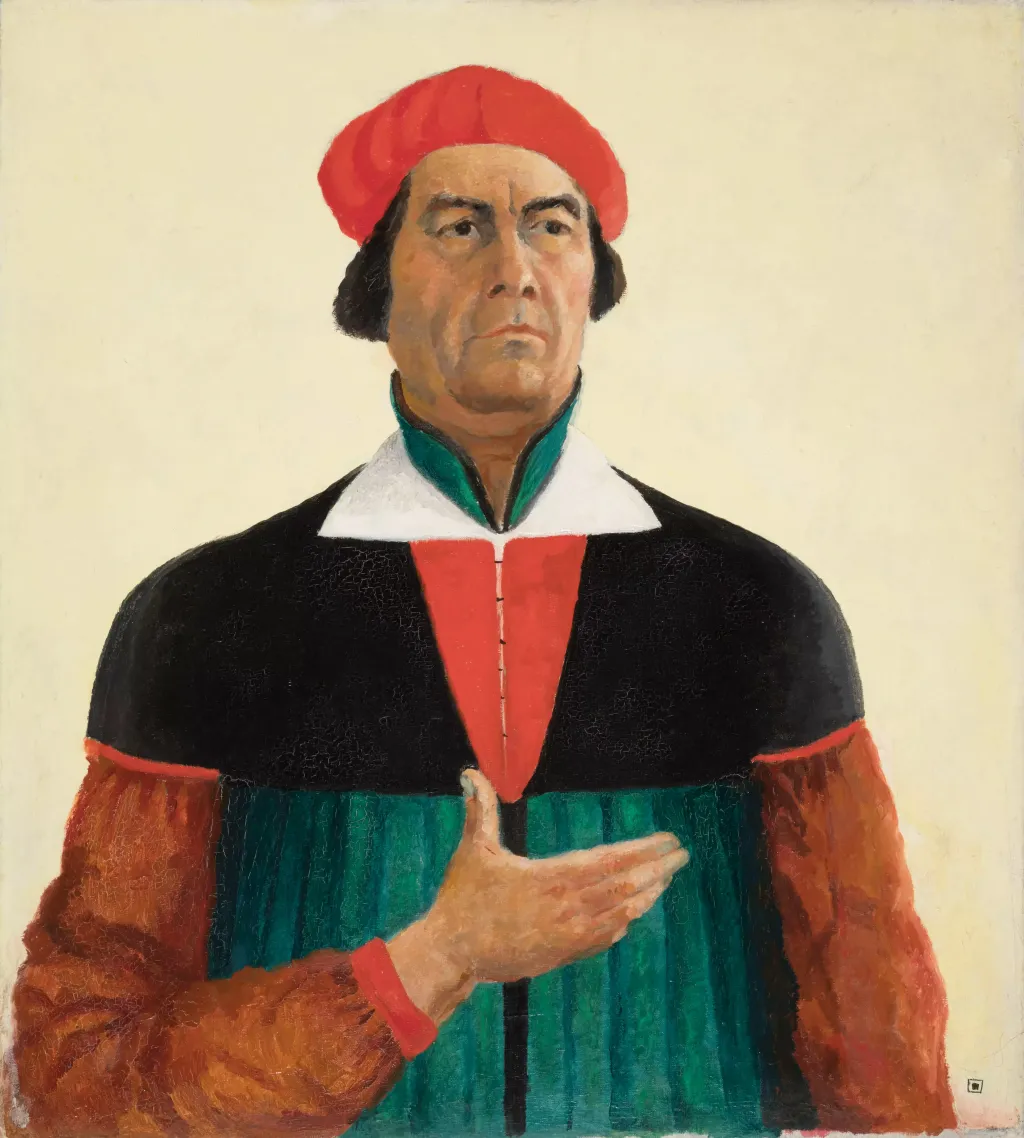 Казимир Малевич. Автопортрет («Художник»). 1933. © Русский музей, Санкт-Петербург