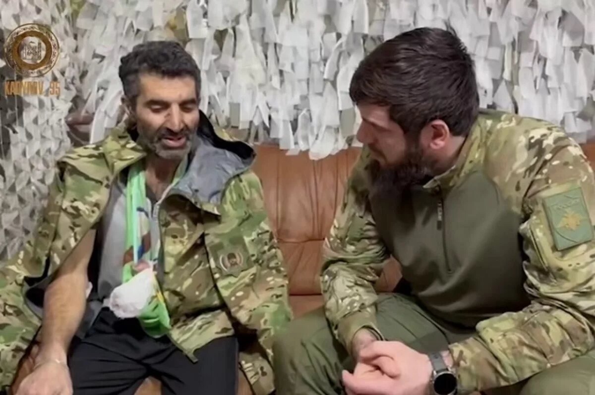    Бойцы полка «Север-Ахмат» освободили из плена российского военного